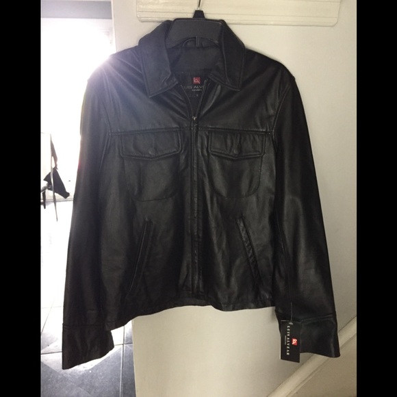 Men’s Luis Alvear Barcelona Black Leather - Picture 1 of 1